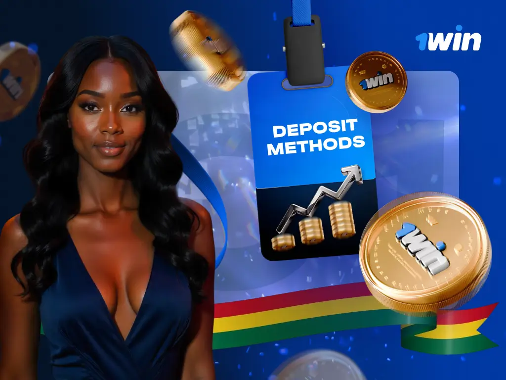deposit methods available on 1win Ghana