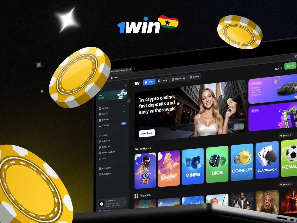 1win Ghana: Casino Games, Sports Betting & Full Review